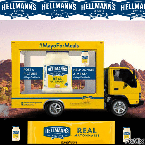 Hellmann's Mayonnaise - Animovaný GIF zadarmo
