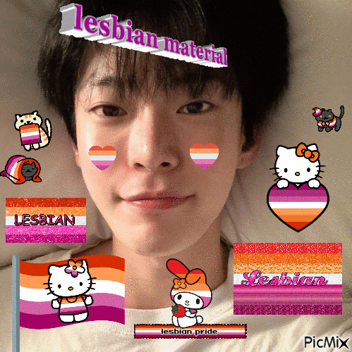doyoung lesbian pride - GIF animate gratis