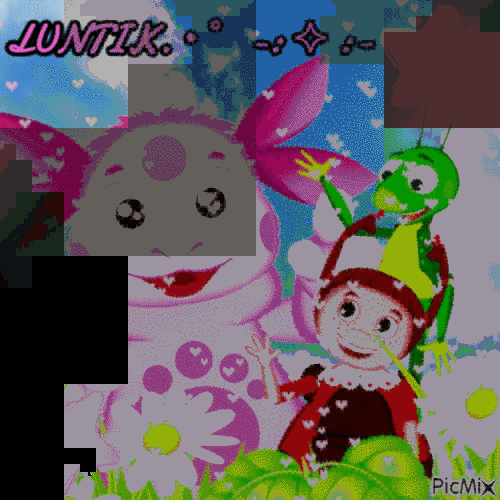 🌙 Luntik! .・゜-: ✧ :-　　 - Free animated GIF