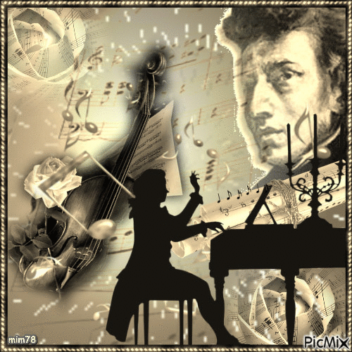 Chopin - Besplatni animirani GIF