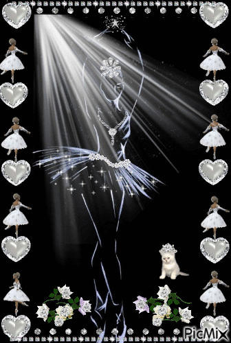 Ballerina Silhouette~*~ - Δωρεάν κινούμενο GIF