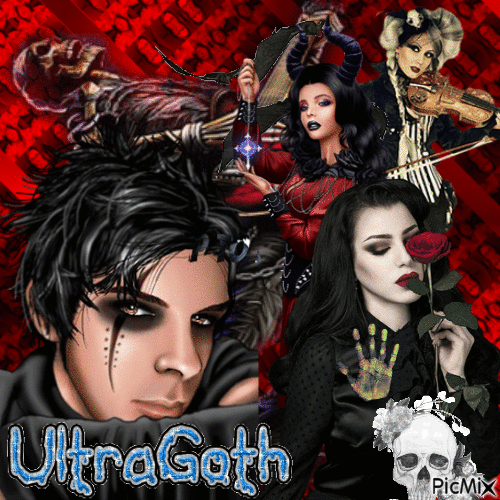 Ultra gothic lovers - Δωρεάν κινούμενο GIF