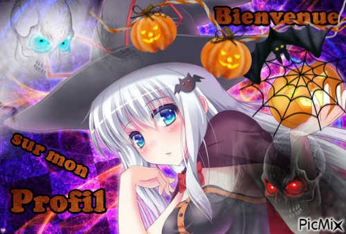 Bienvenue Halloween - PNG gratuit