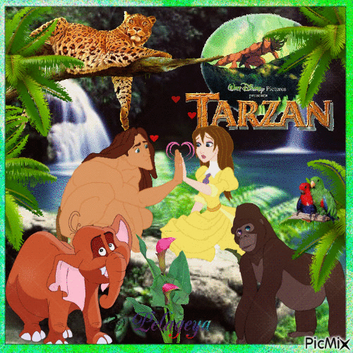 Tarzan - Free animated GIF