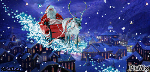 Santa Claus - GIF animé gratuit