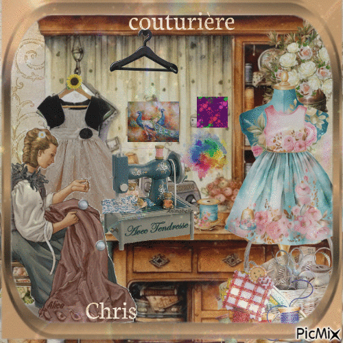 couturière - Free animated GIF