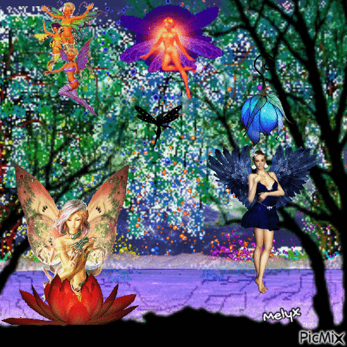 fairy land - Zdarma animovaný GIF