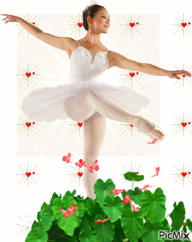 balerina - Бесплатный анимированный гифка