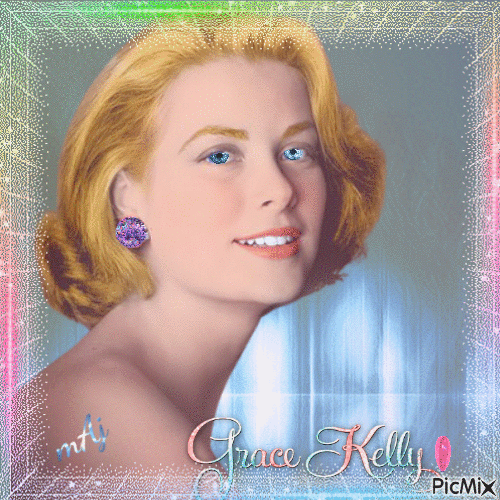 Concours Grace Kelly l'actrice de cinéma" - 無料のアニメーション GIF