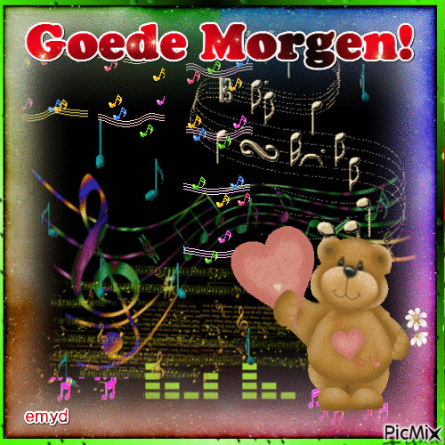 Goede morgen - Free animated GIF