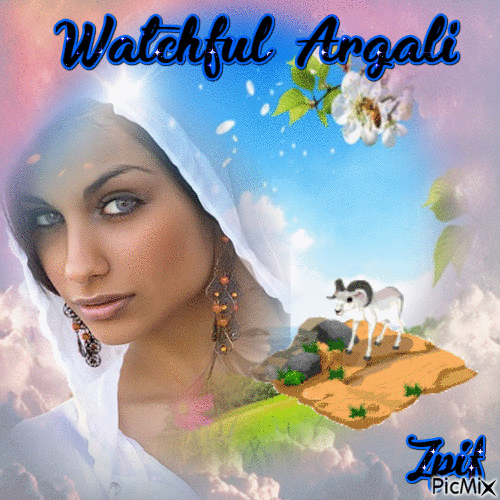 Watchful Argali - Безплатен анимиран GIF