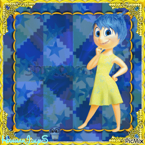 Joy from Inside Out - Free animated GIF