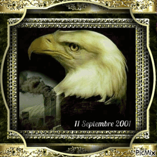 En hommage aux Victimes du 11 septembre 2011 - Безплатен анимиран GIF