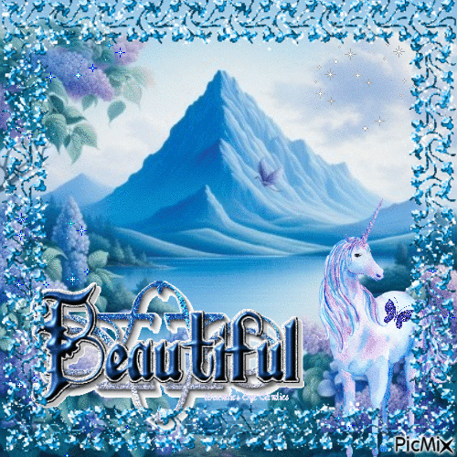 unicorn beautiful - 免费动画 GIF