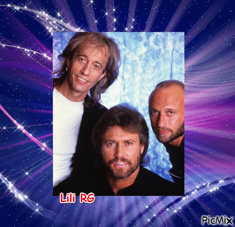 Bee Gees - Бесплатный анимированный гифка