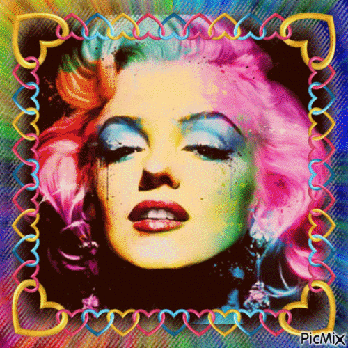 Marilyn Monroe - Gratis animeret GIF