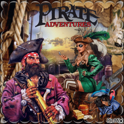 Pirate - GIF animado grátis