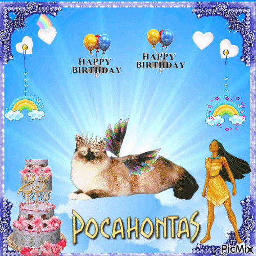 Pocahontas - Darmowy animowany GIF