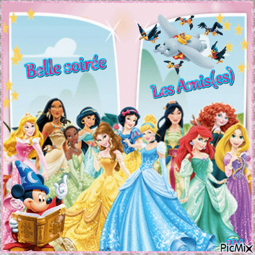 princesse Disney - Nemokamas animacinis gif