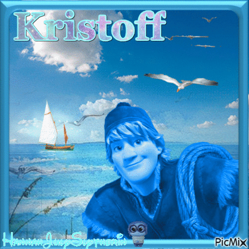 Blue Kristoff - Gratis animerad GIF