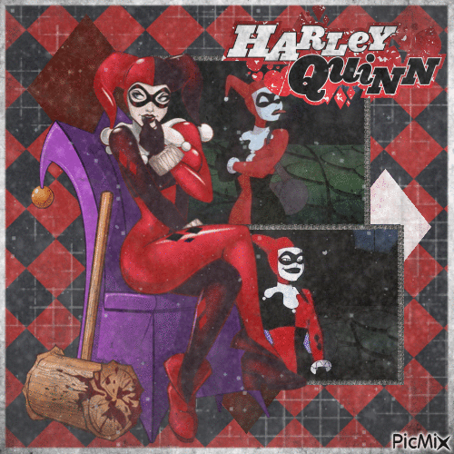 ✶ Harley Quinn {by Merishy} ✶ - Бесплатни анимирани ГИФ