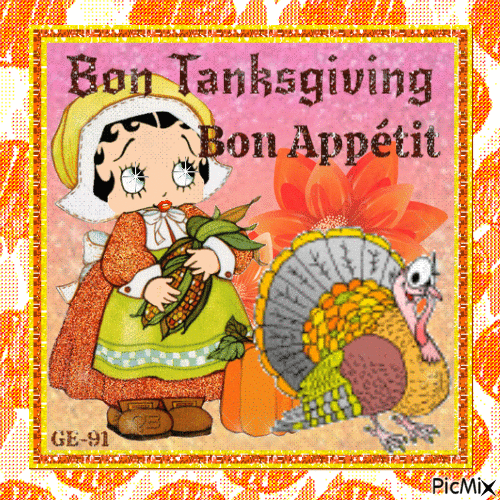 Appetit Thanksgiving - Бесплатный анимированный гифка