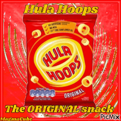 Hula Hoops: The ORIGINAL snack - Бесплатный анимированный гифка