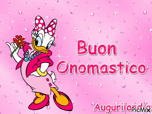 buon onomastico - Darmowy animowany GIF