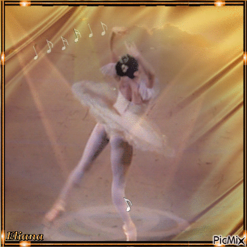 La belle ballerine! - Ingyenes animált GIF