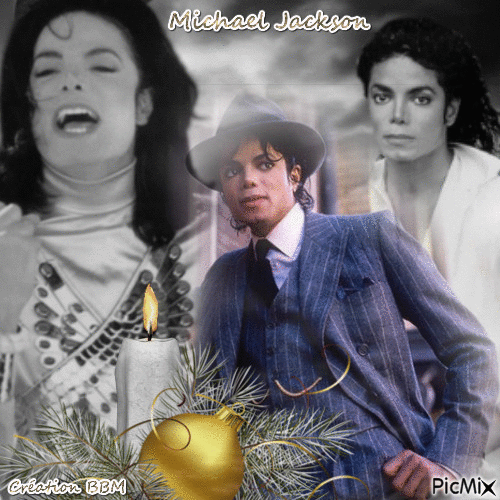 Michael Jackson par BBM - Бесплатный анимированный гифка