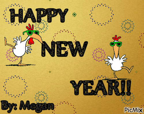 Happy New Year!! - Ingyenes animált GIF