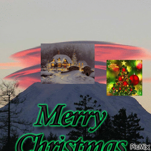 merrry christmas - GIF animasi gratis