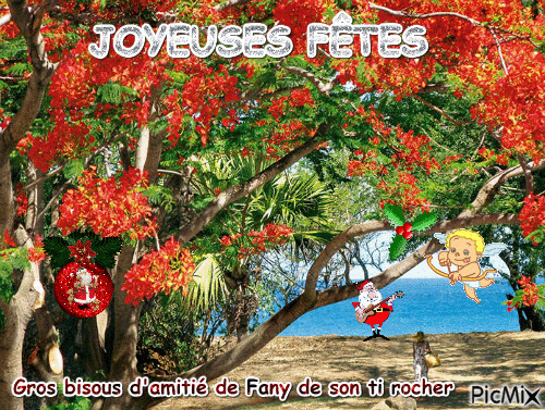JOYEUSES FÊTES - 無料のアニメーション GIF