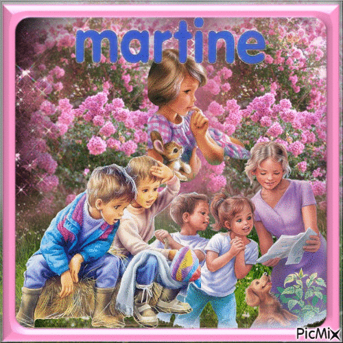 MARTINE ET SES AMIS - 無料のアニメーション GIF