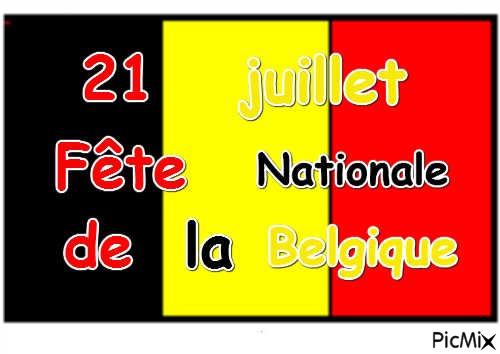 Fête nationale belge - ücretsiz png
