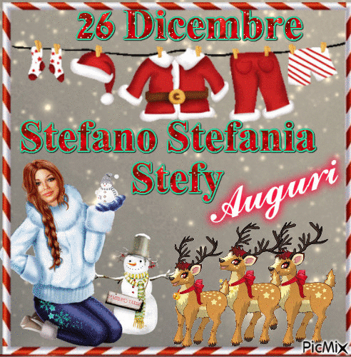S Stefano 26 Dicembre - Δωρεάν κινούμενο GIF