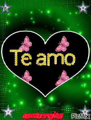 te amo - Бесплатный анимированный гифка