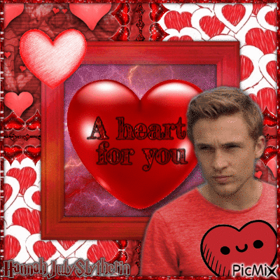 ♥William Moseley - A heart for you♥ - Free animated GIF