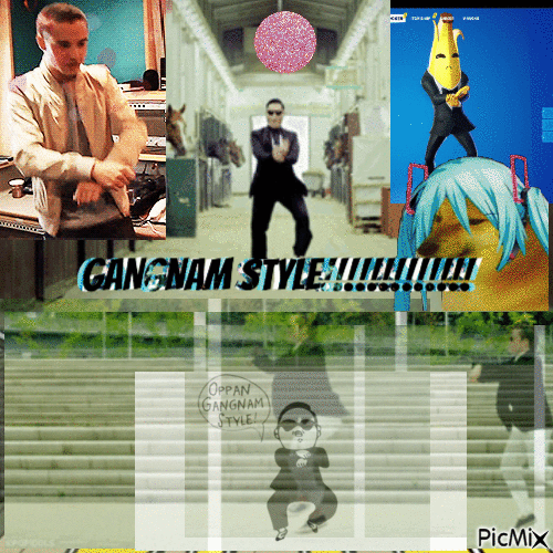 gangnum style!!!!!!!!!! - Animovaný GIF zadarmo