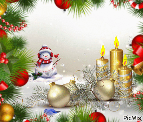linda navidad - GIF animado grátis
