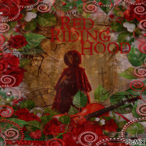 Red Riding Hood - GIF animate gratis