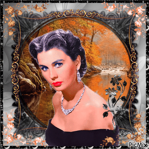 Jean Simmons, Actrice anglaise - Free animated GIF