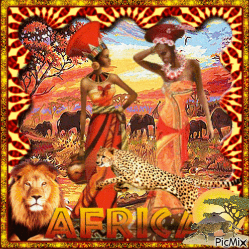Africa - Ilmainen animoitu GIF