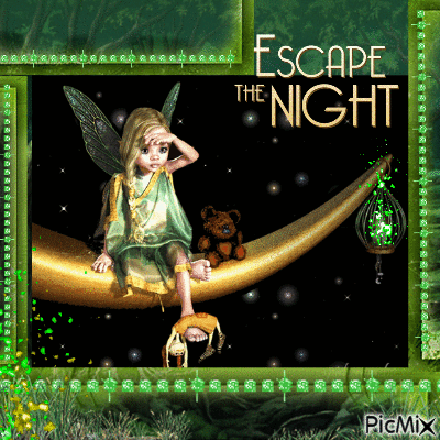 night fairy - Бесплатный анимированный гифка