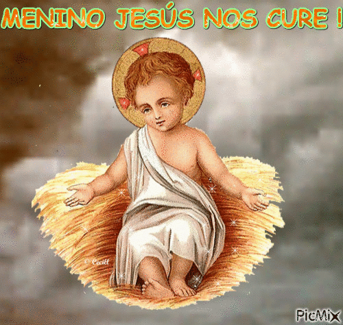 MENINO JESÚS NOS CURE ! - GIF animasi gratis