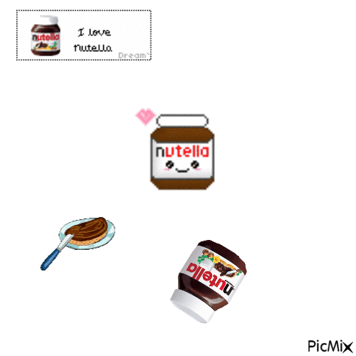 nutella - 無料のアニメーション GIF