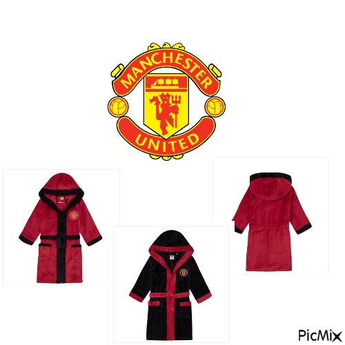 MANCHESTER UNITED DRESSING GOWN - Free PNG