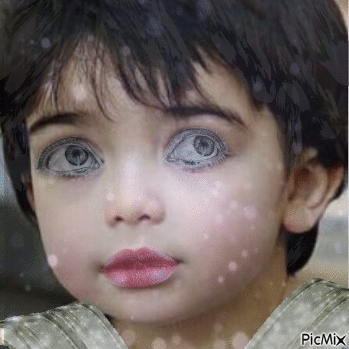 Beautiful child - Ingyenes animált GIF