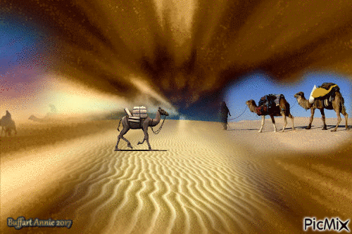 désert - Besplatni animirani GIF