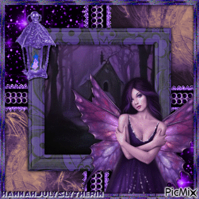 ♦♠♦Gothic Purple Fairy♦♠♦ - Бесплатни анимирани ГИФ